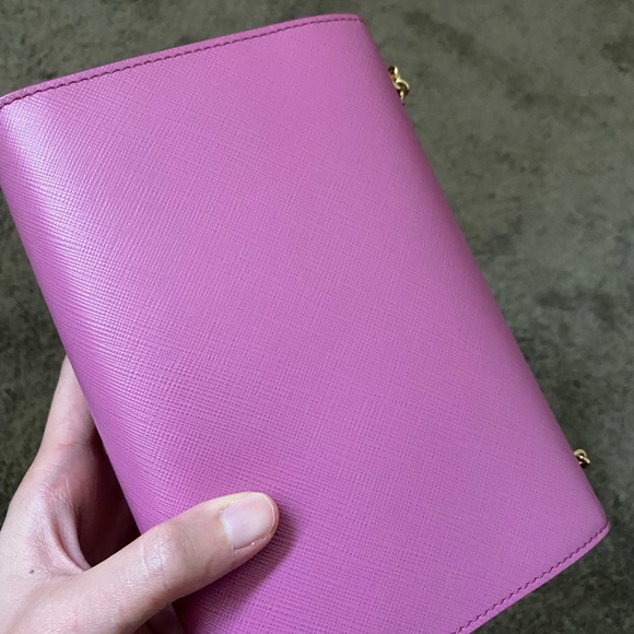 Ferragamo Miss Vara Pink Anemone Bag with Chain - Picture 5 of 5